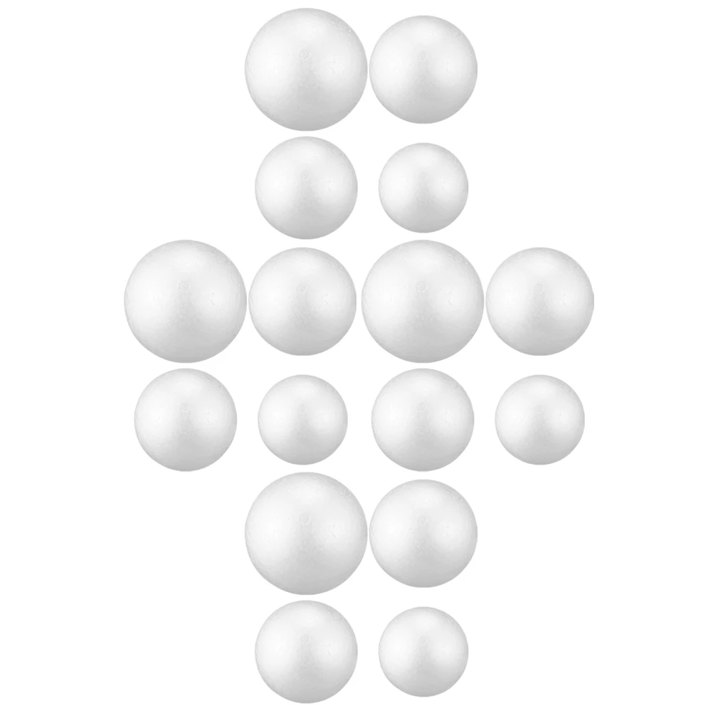 

80pcs Foam Balls for Painting 4cm 5cm 6cm 3cm White Christmas Tree Decorations Xmas Party Supplies naments Craft DIY