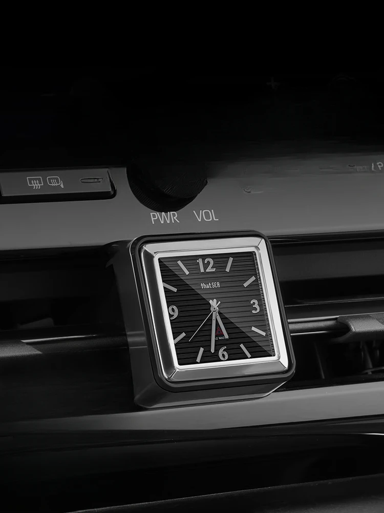 

For Toyota Alphard 40 Series Car Clock Center Console Watch Mechanics Quartz Clocks Interior Modification Accessories