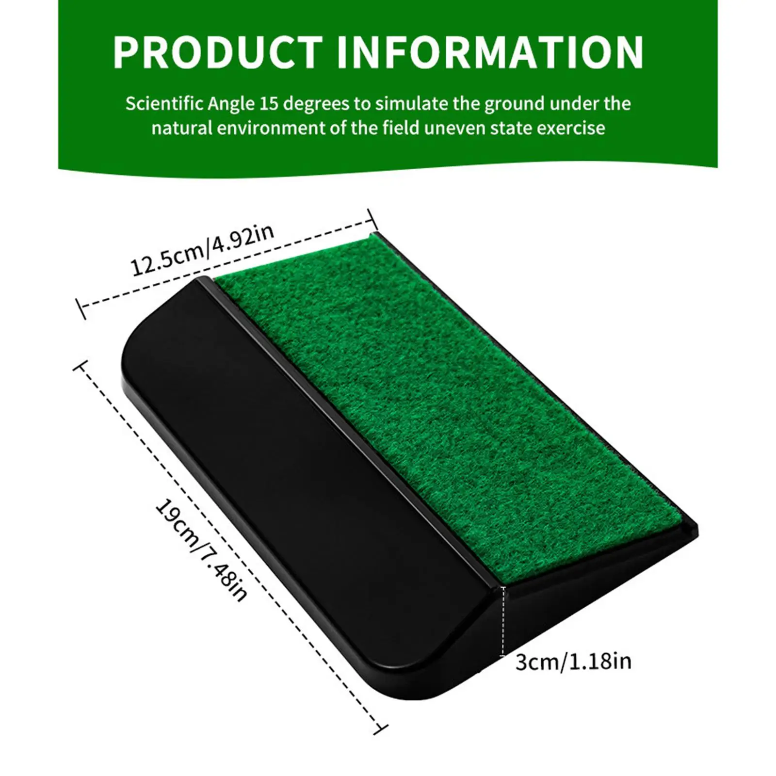 

Golf Training Wedge Accessories ,Beginners ,Practice Putting Enhanced Performance Leg Pedal Golf Foot Wedge Training Aid