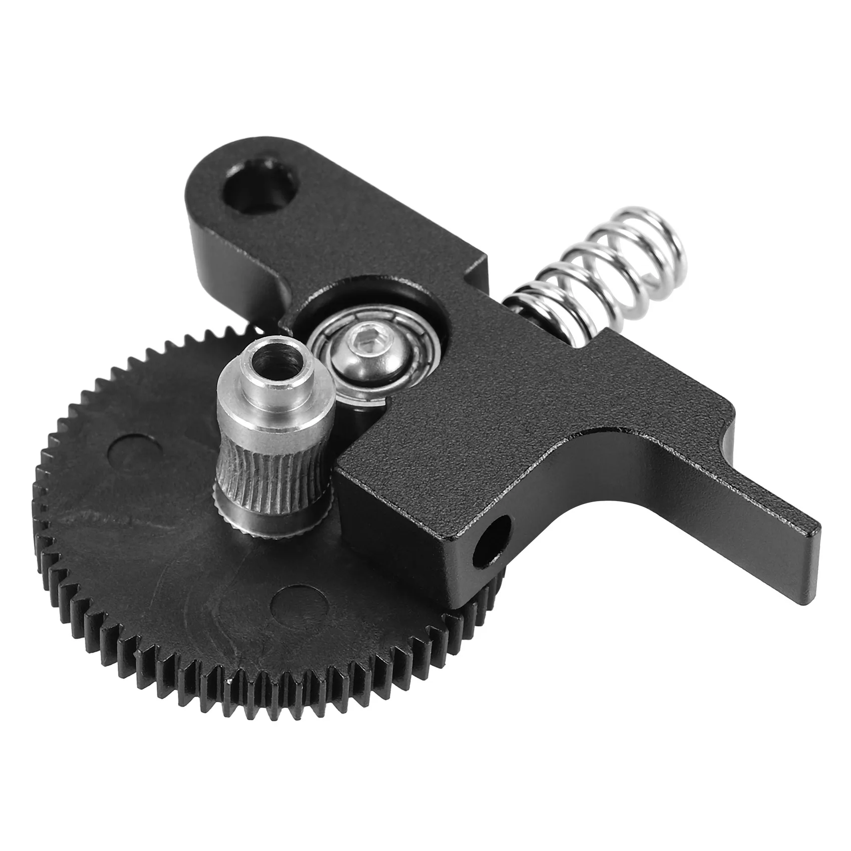 for Artillery Sidewinder X1 Extruder Idler Arm and Gear with 66 Teeth Extruder Feeder Parts 1.75mm Black Set