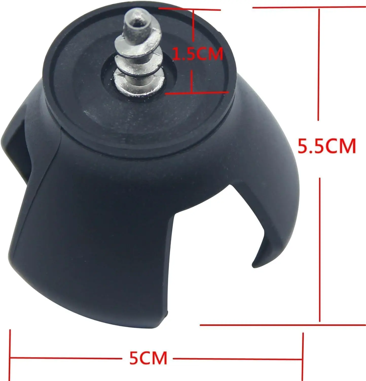 Golf Ball Retriever Grabber Pick Up,Back Saver Claw Put On Putter Grip,Suction Cup Ball Grabber,Sucker for Golf Screws Tool
