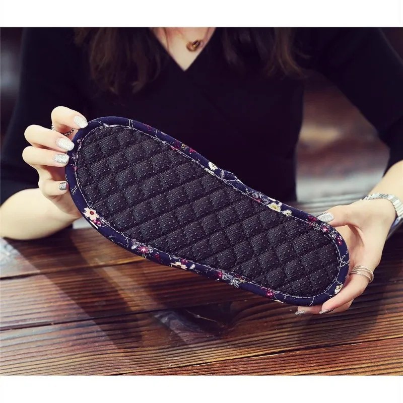 Korean Version Anti-skid Cloth Sole Slippers, Wooden Floor, Silent Indoor Soft Sole Home, Four Seasons Couple Slippers