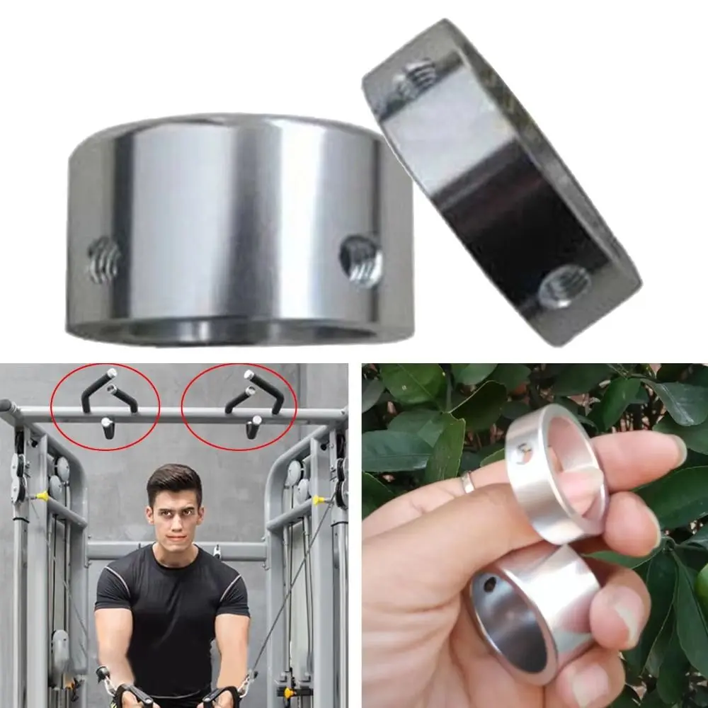 33mm Outer Diameter Plate Loaded Machine Handle End Cap Aluminum Alloy Quick Release Gym Equipment Handle Cover Smooth-Edged