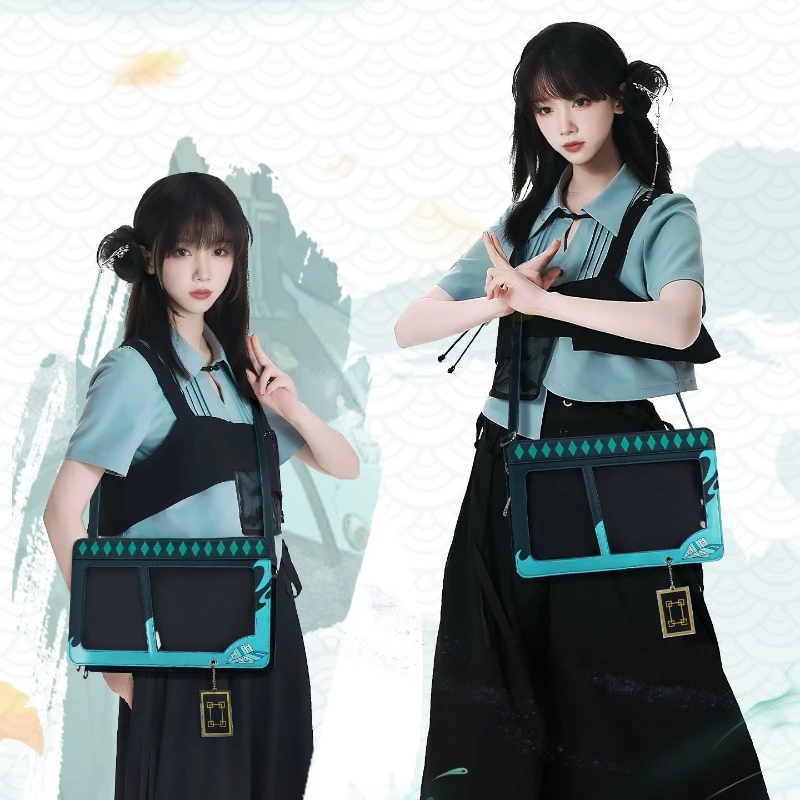 

Demon Slayer Muichirou anime cartoon cute itabag Kawaii two-dimensional sweet girl backpack shoulder bag crossbody bag gift