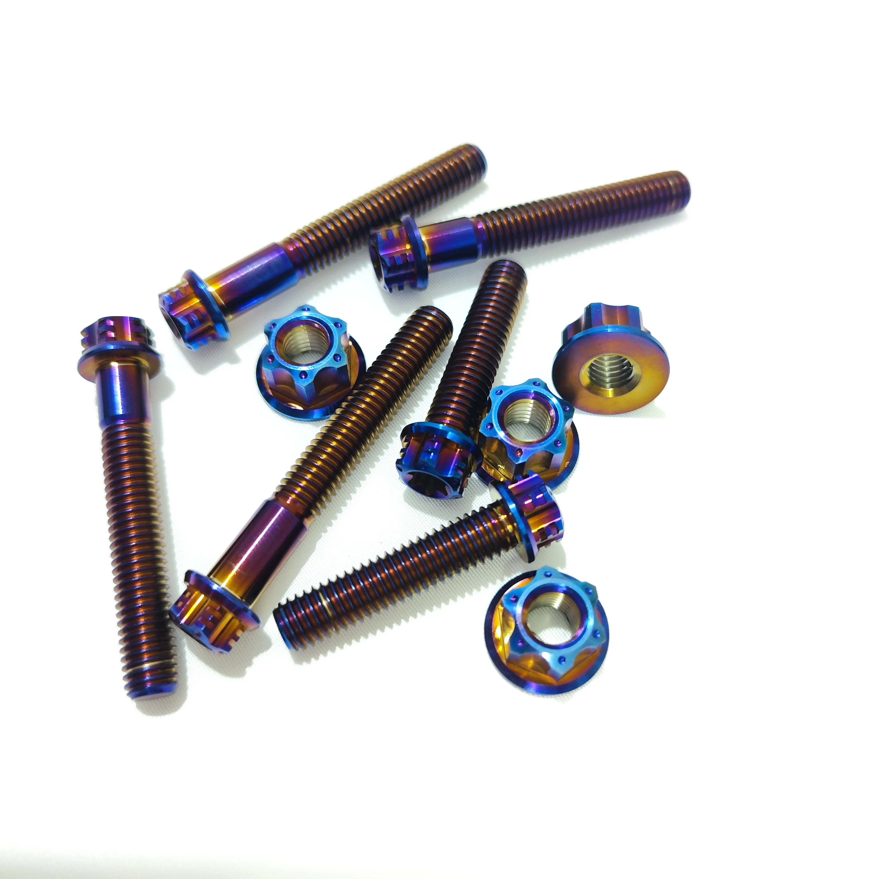 Ebike  Triangle & Linkage  Blueing Colorful Titanium Screw  for SUR-RON