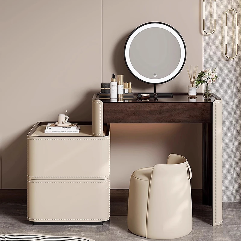 

Vintage Classic Vanity Table Minimalist Design Italian Elegant Vanity Table Exquisite Practical Meuble Chambre Bedroom Furniture