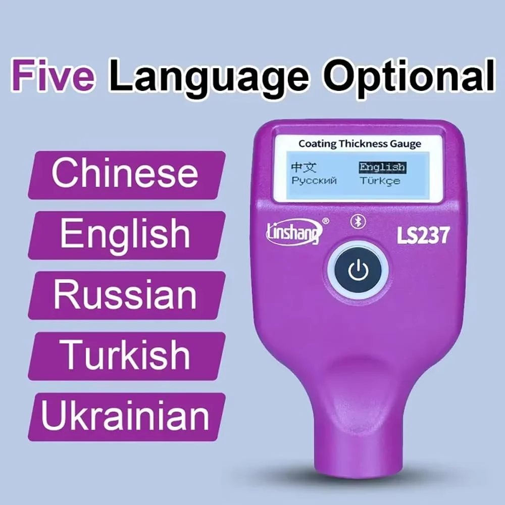 

LS237/LS238 Coating Thickness Gauge Digital Car Paint Thickness Measurement Coating Inspection Device Professional for Used Car