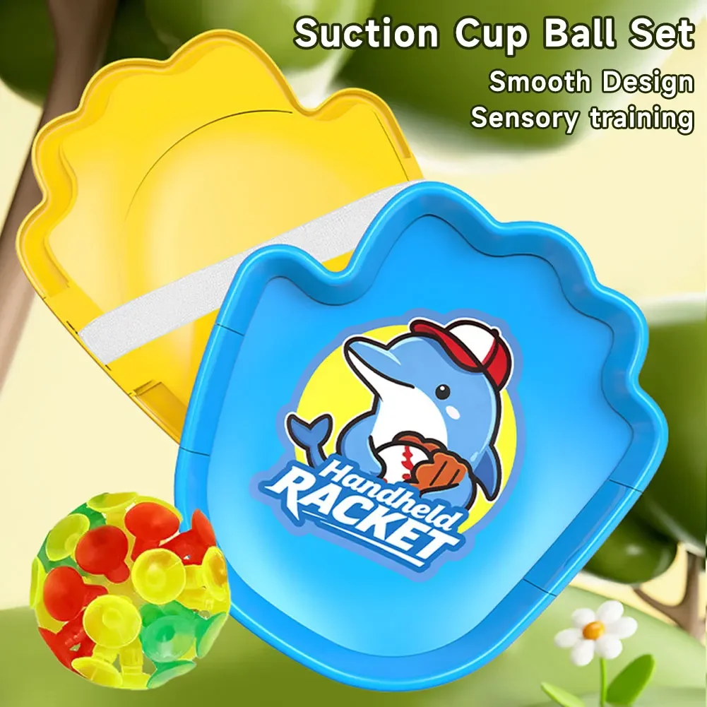 Children's Toy Sticky Target Balls Suction Cup Sticky Ball Parent-Child Interaction Sticky Ball Outdoor Sports Throwing Toys
