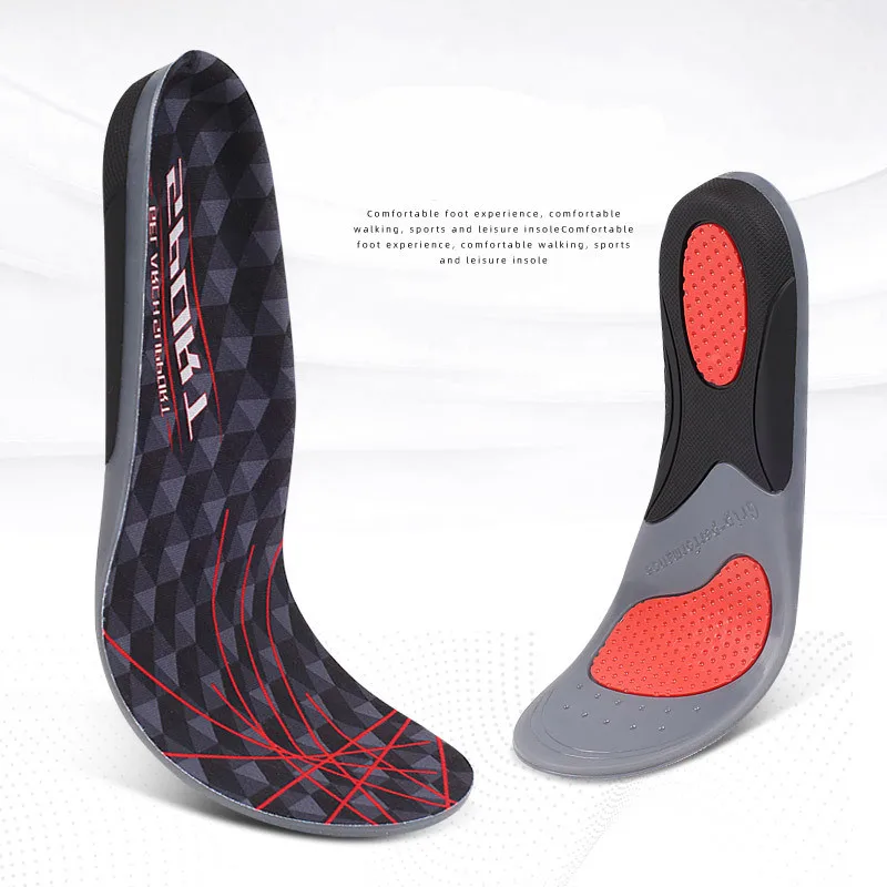 Military Training Sports Insoles For Shoes Men Women Sweat Breathable Shoe Pad Arch Support Pad Non-slip Shock-absorbing Insole