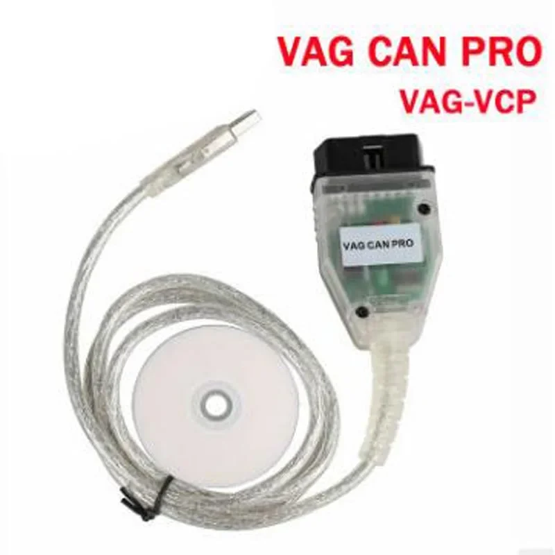 VAG CAN PRO V5.5.1 with FTDI FT245RL SJA1000T ALMEL749 Chip VCP OBD2 Diagnostic Interface USB Cable Support Can Bus UDS K Line