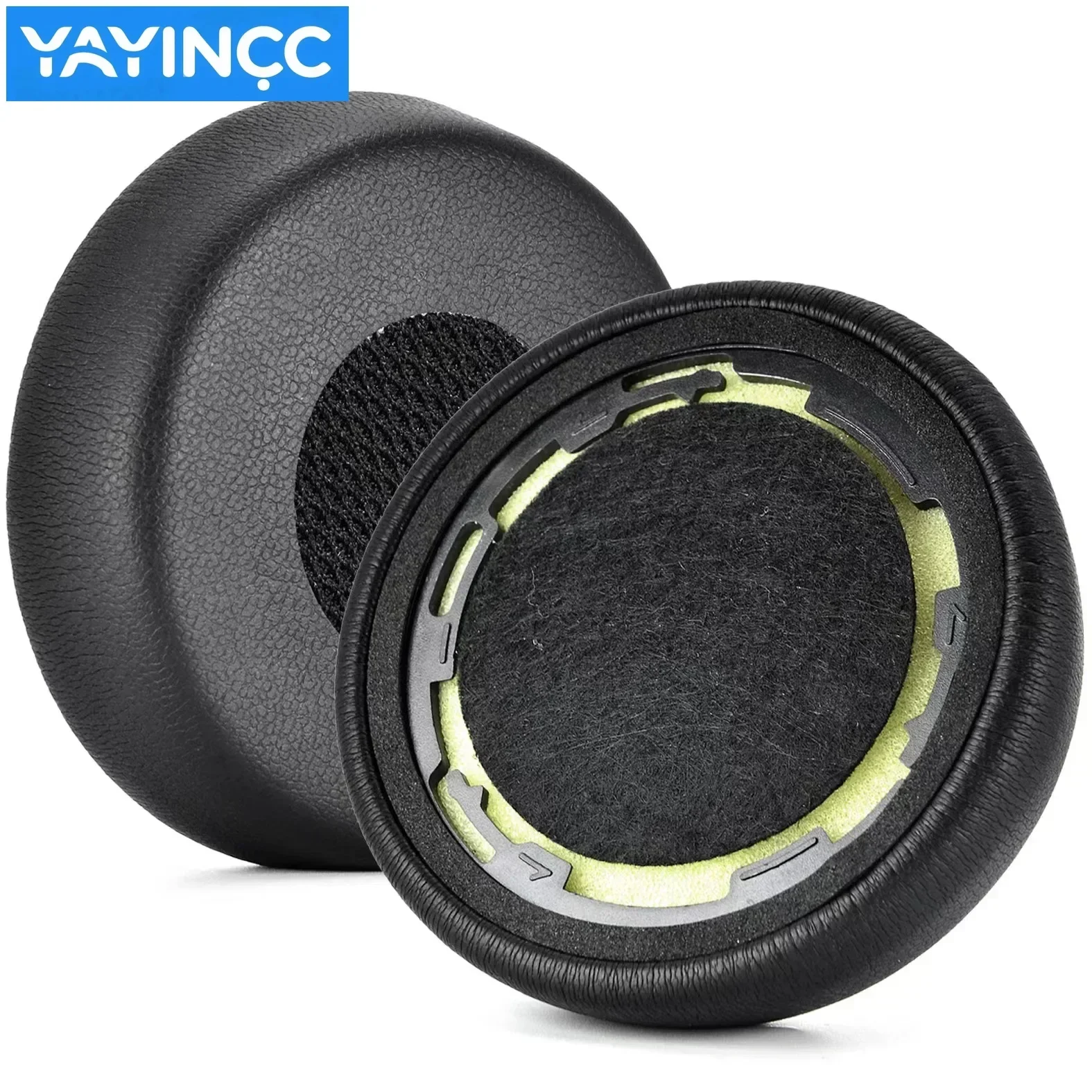 YAYINCC Replacement Ear cushions soft Protein skin memory sponge ear covers For Jabra Evolve 75 /75+ / 75 UC Headphones repair p