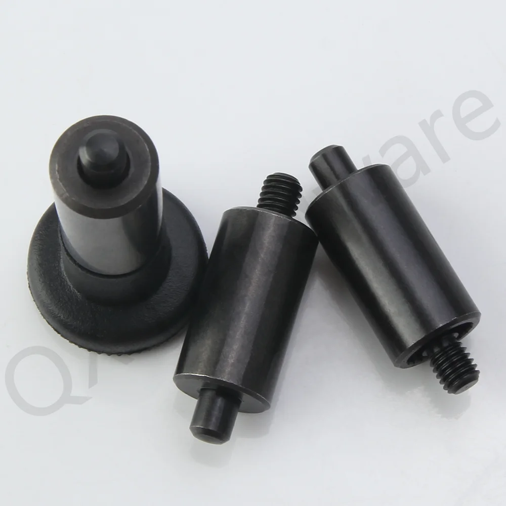 Perno di bulloni di indice in acciaio al carbonio con manopola in plastica per stantuffi di indicizzazione a molla di tipo di ripristino QX229 ad alta precisione