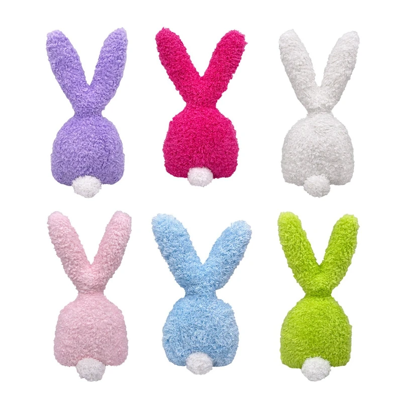 Easter Bunny Plush Pillow Soft Rabbit Toy Cute Rabbit Easter Bunny Toys Pillow Plush Home Decoration Kids Toy Gifts