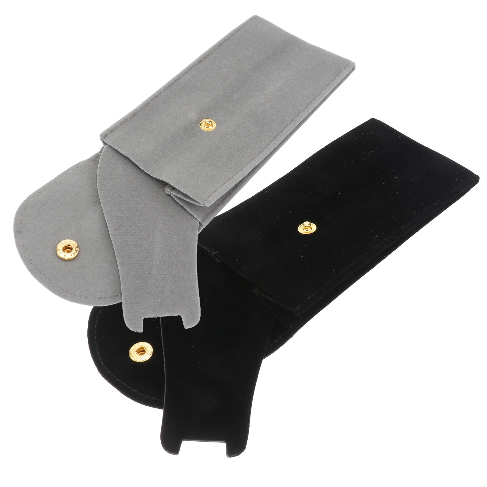 

2pcs Storage Container Bag Travel Organizer Bracelets Travel Watch Pouch Bracelets Portable Bag For Watch Pouch