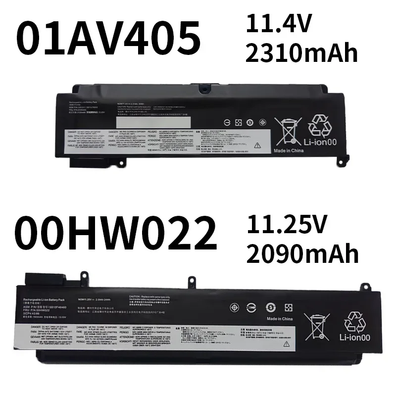 01AV405 00HW022 Laptop Battery for Lenovo ThinkPad T460S T470S T480S SB10J79004 SB10J79003/79002 11.4V/11.25V