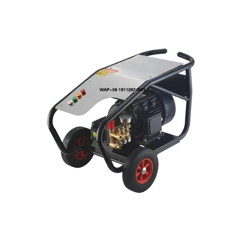220v 100Bar 3HP 1450PSI Water Jet Washer Industrial Cleaning Machine Equipment Sewer High Pressure Cleaner