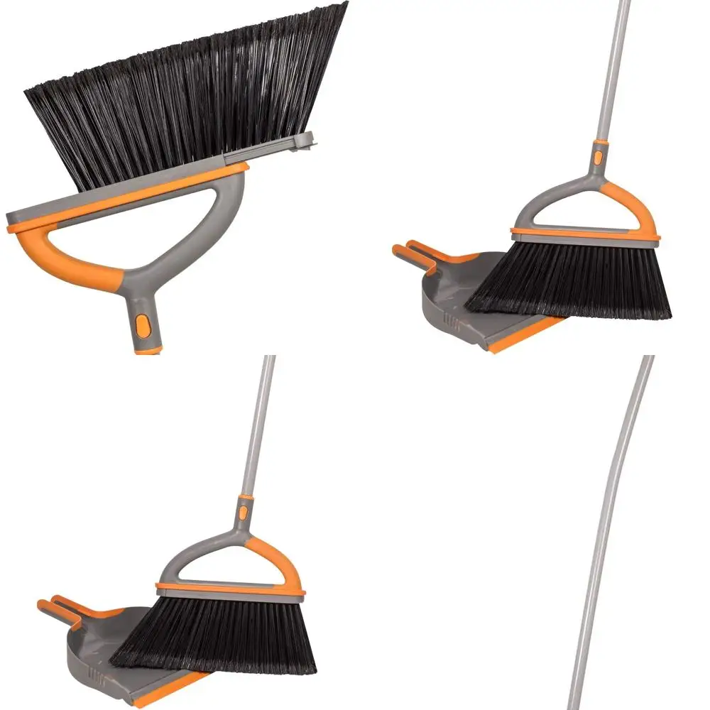 

Ergonomic Broom and Dustpan Set
