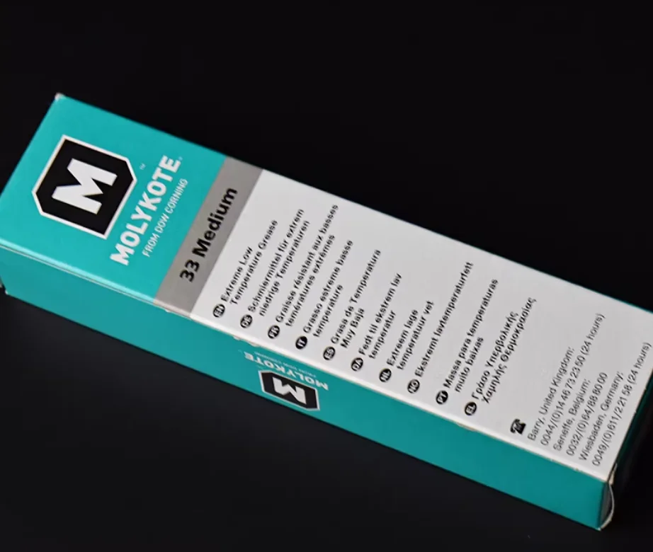FOR MOLYKOTE 33 Light Grease Low Temperature Silicone Lubricant for Metal Gears Bearings Valves Used Cold Environment Equipment