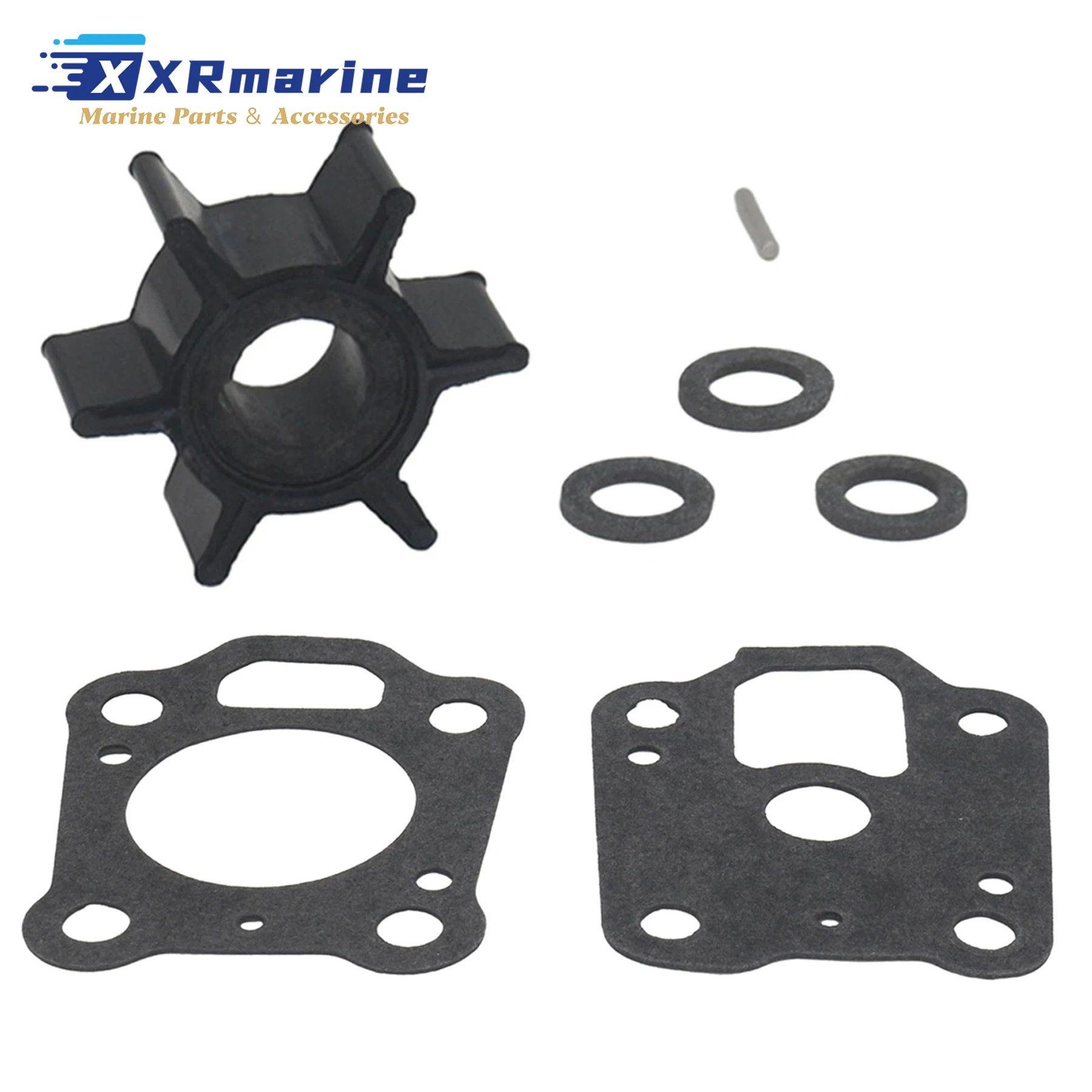 Water Pump Impeller Repair Kit Fits for Mercury Mariner 4 Stroke Outboard 4 5 6 HP Motor Replacement 161543 47-16154-3 8M0204676 view 6