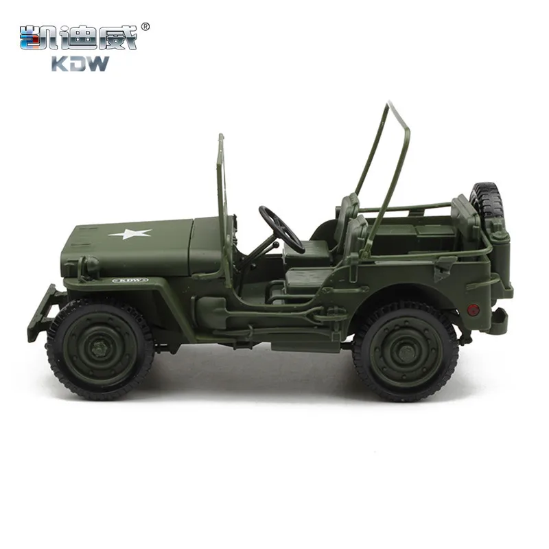 1: 18 يموت الصب سبيكة نموذج سيارة ويليس جيب نموذج محاكاة القيادة العسكرية مركبة لعبة هدية ديكور سطح المكتب الداخلي