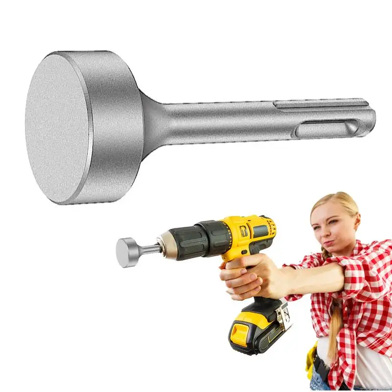 Punte per Driver per asta di terra punte per asta di messa a terra efficienti in acciaio strumenti di perforazione per palificazione universali a risparmio di tempo per trapani a percussione più