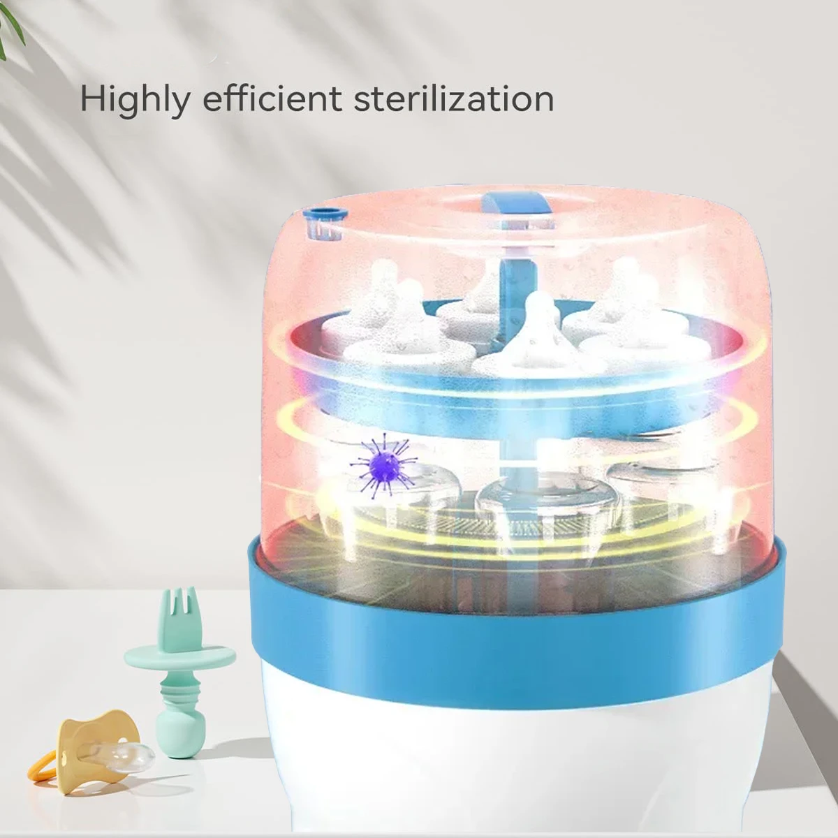 Large Capacity Baby Feeding Bottle Sterilizers with Automatic Power Off Control Baby Accessories Esterilizador De Biberones