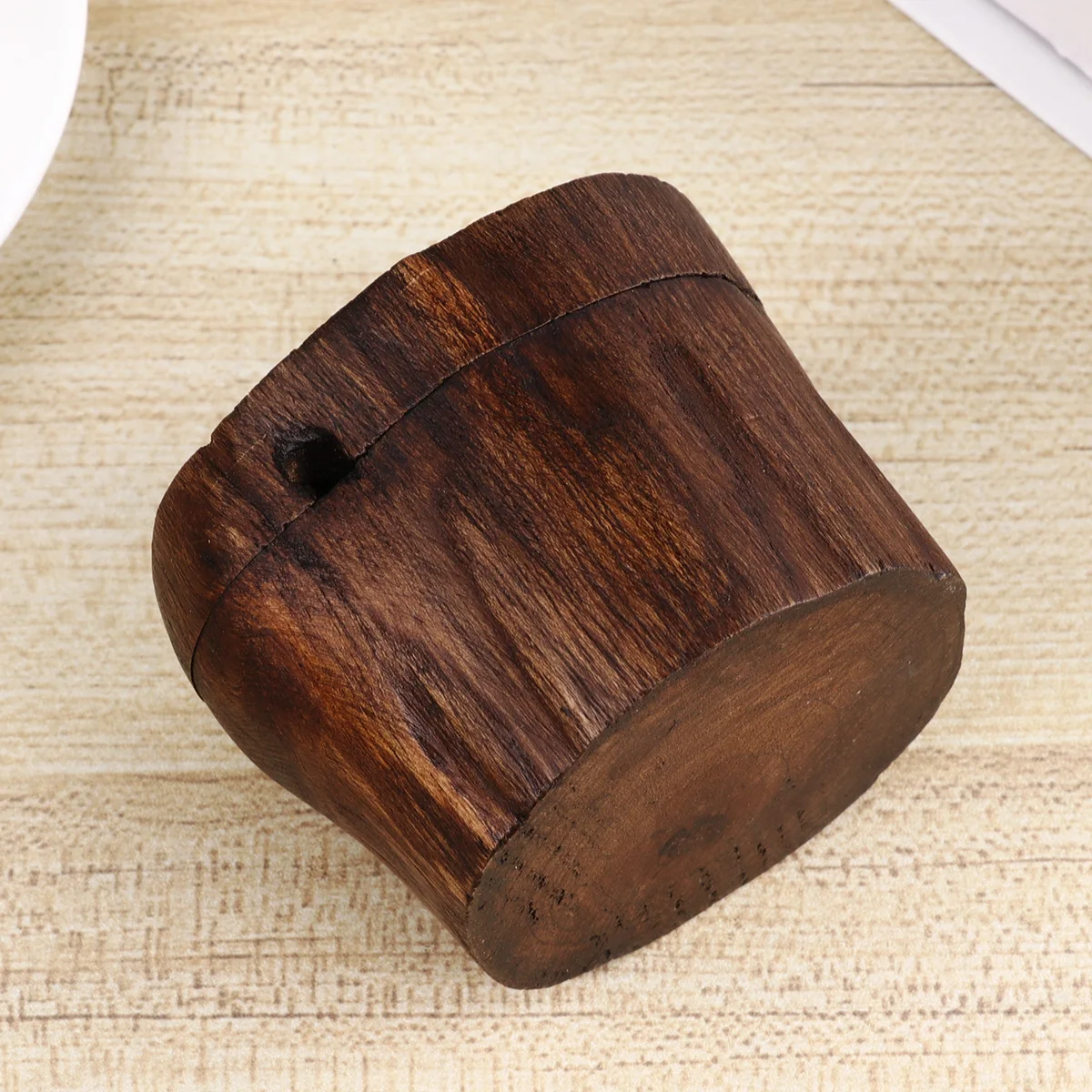 

1pc Vintage Jewelry Box Wooden Ring Box Jewelry Organizer Wedding Rings Storage Case Proposal Engagement Ring Holder
