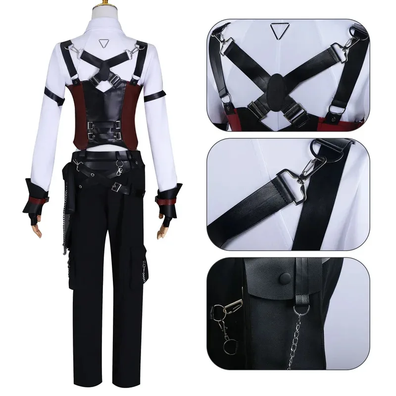 

aaa12 3Love and Deepspace Heroine Zayne Xavier Rafayel Cosplay Costume Miss Hunter Uniform For Halloween Carnival Party Comic Co