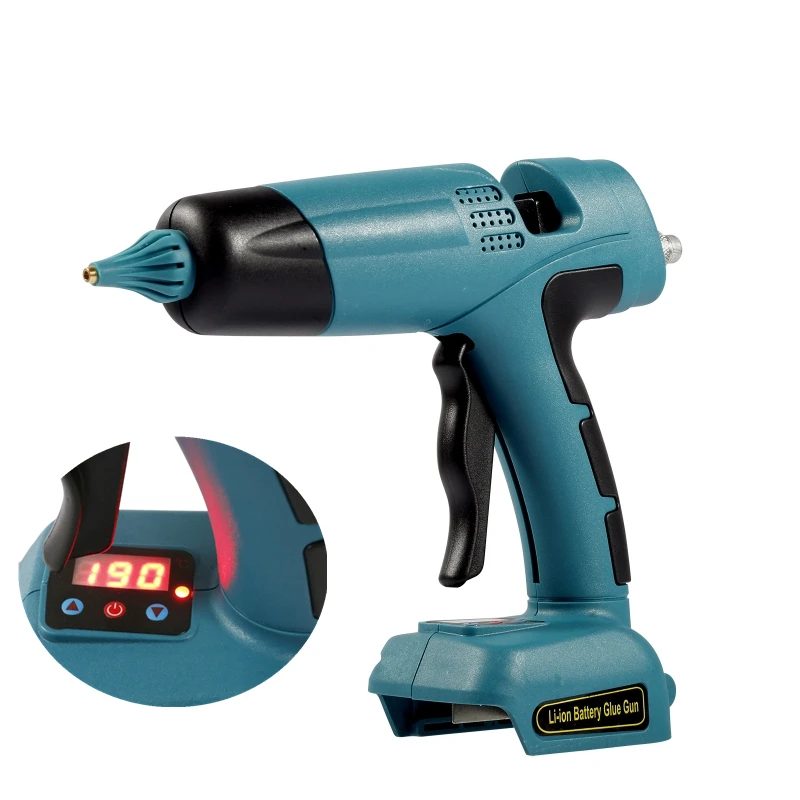 Pistola de Cola Quente Elétrica de Lítio Pistola de Cola Quente Artesanal para Bateria Makita de 11 mm de Diâmetro Ferramenta Elétrica