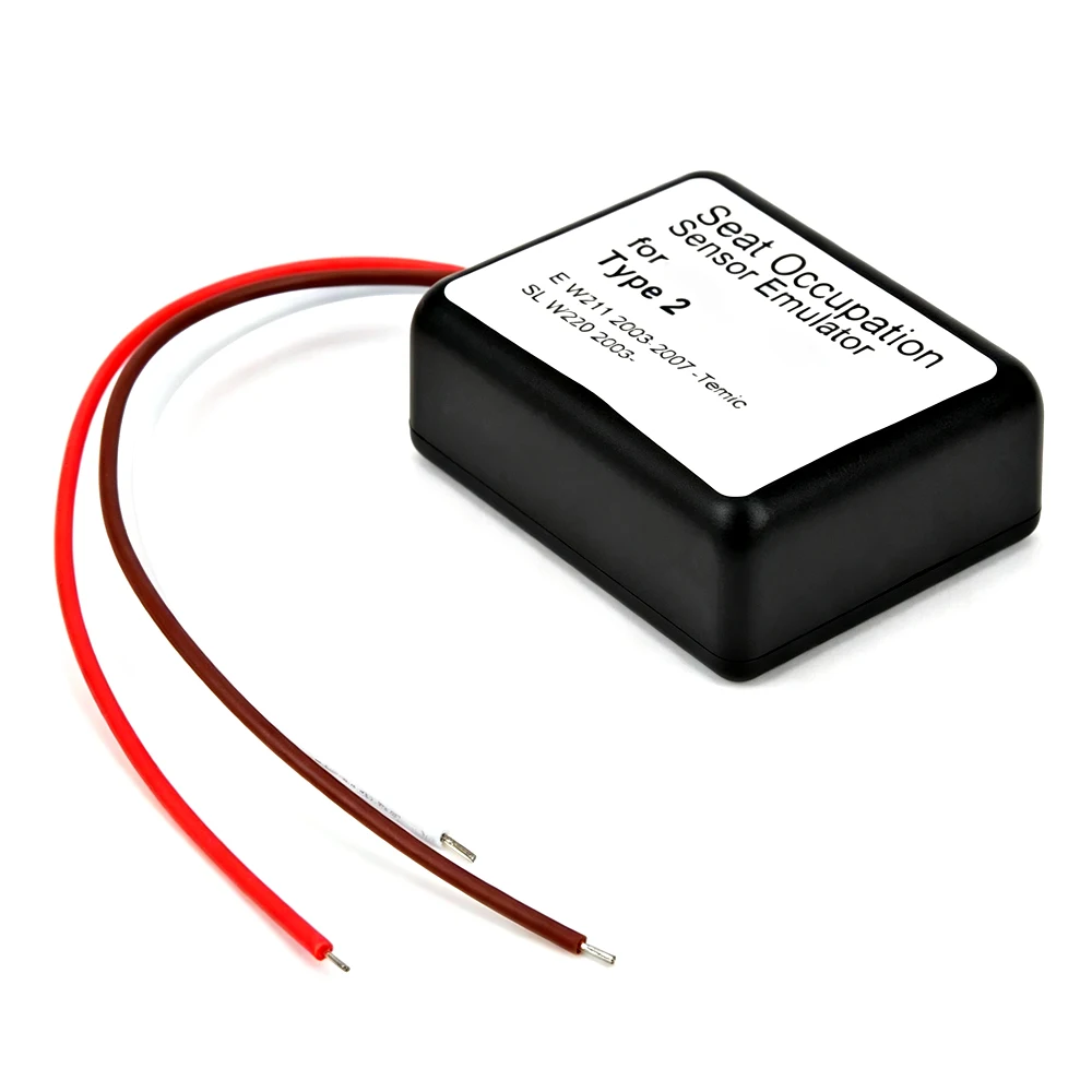 Type2 Seat Occupancy Sensor Emulator for Mercedes-Benz Type 2 SRS Emulator for E-Class W211 2003-2007 W171 SLK 2004-2011