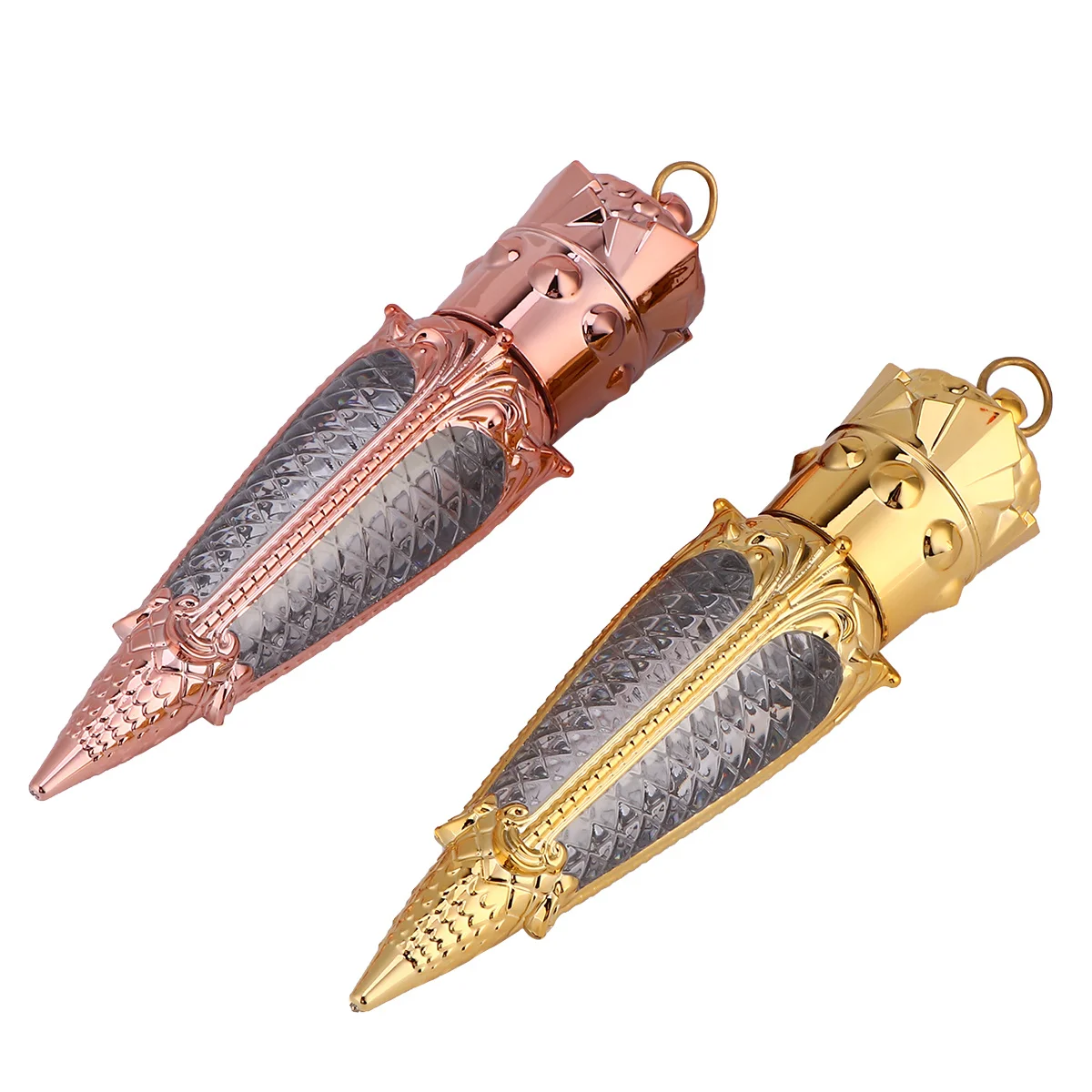 

2pcs Empty Bottles Creative Shape High Quality Portable Small Makeup Tubes For Travel Gift Lip Gloss Containers Lip Gloss