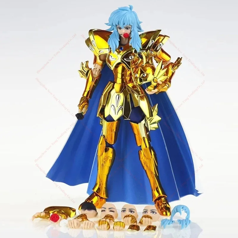 In Stock CS Model Saint Seiya Myth Cloth EX Pisces Aphrodite Gold/24K/OCE Knights of The Zodiac Action Figure