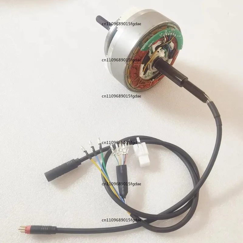 135mm differential pressure opening size 36V 48V 52V 250W350W 500W tire gear motor center iron core stator