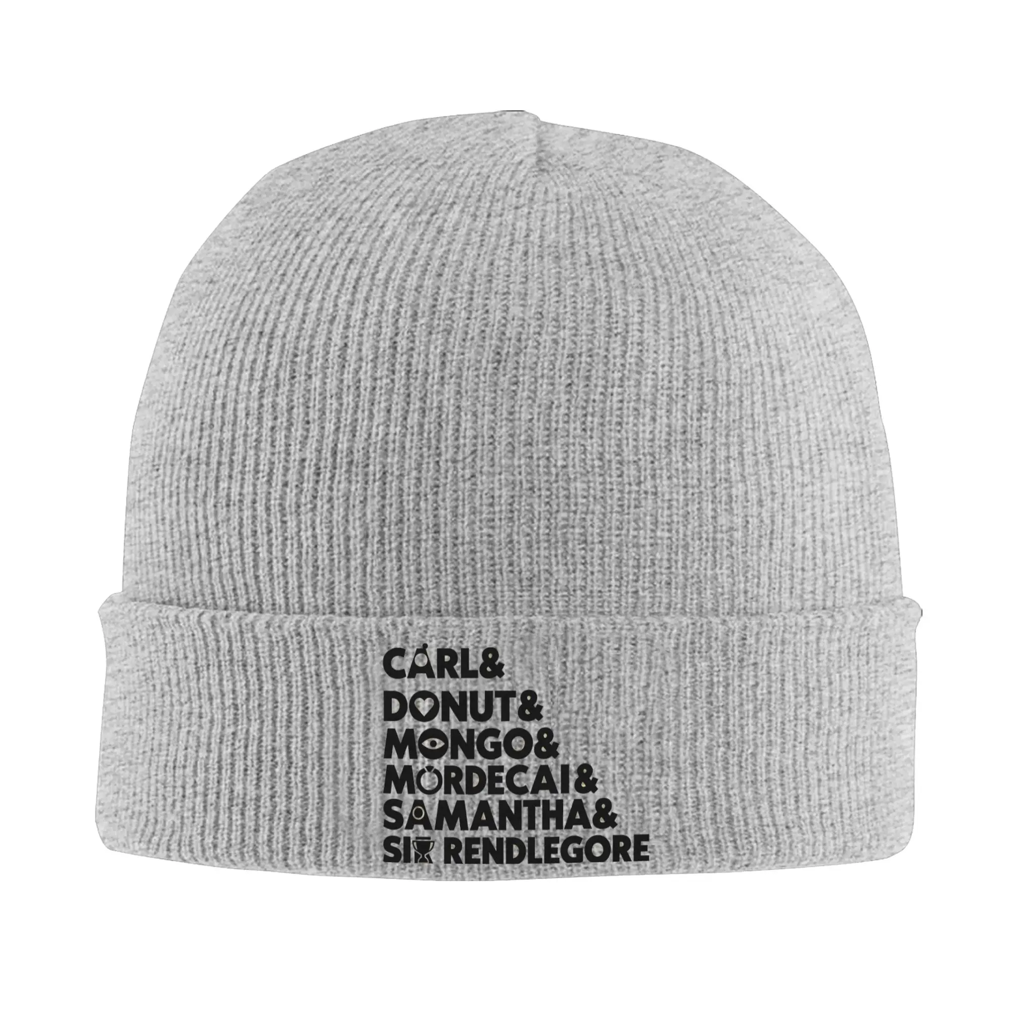 Dungeon Crawler Carl Donut Mordecai Mongo Beanie Hats  Bonnet Hats Adult Unisex Casual Hippie Skullies Beanies Elastic Caps