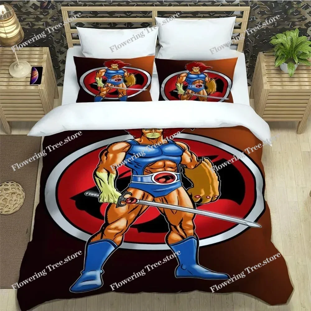 

3D Printing Thundercats Bedding Set Cartoon & Animation Quilt Cover Single Twin Full Queen King Size Aldult Kid Bedroom Duvetcov