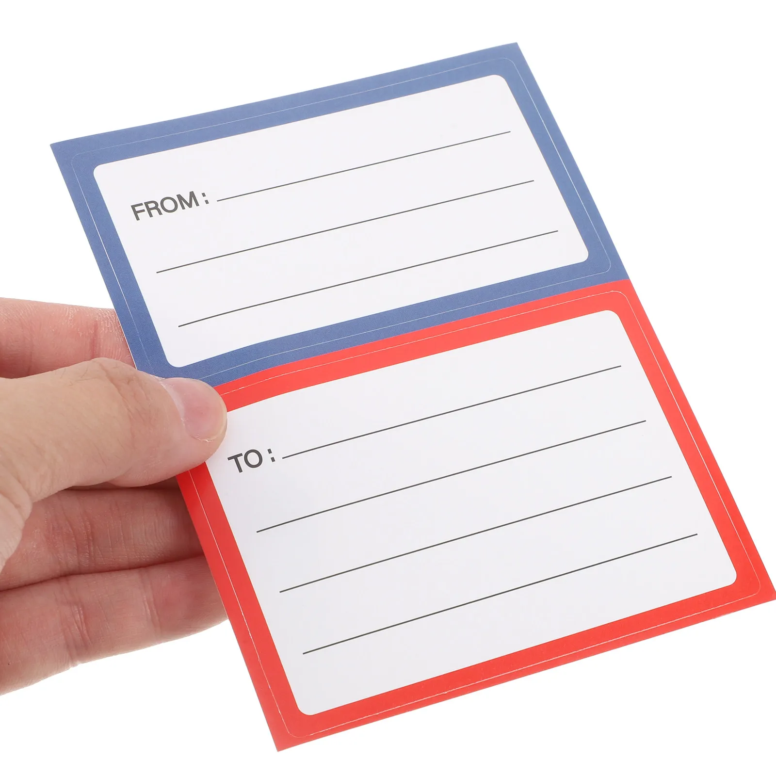 150Pcs Self Adhesive Mailing Labels Shipping Label Stickers for Envelopes Mailing Bags Blank Address to from Stickers view 6