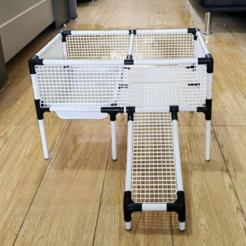DIY Turtle Breeding Box Multifunctional Climbing Platform Tortoise Terrarium Amphibious Turtle Box Turtles Basking Platform