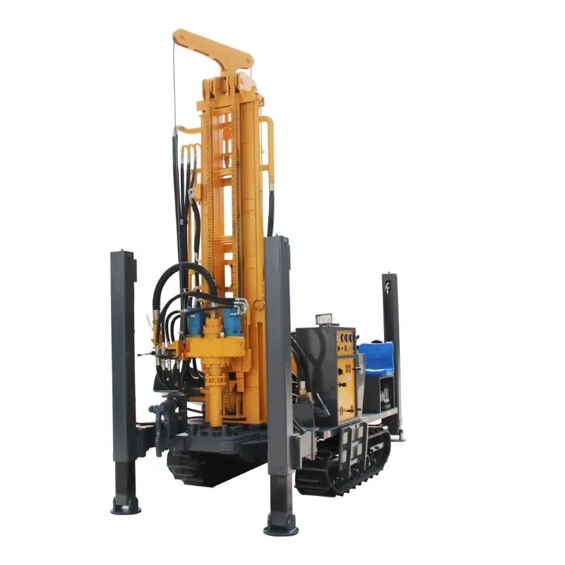YG Cheap Price Crawler Mounted DTH Drilling Rig 200m Diesel Engine Water Well Drilling Rig / Mine Drilling Rig Machine