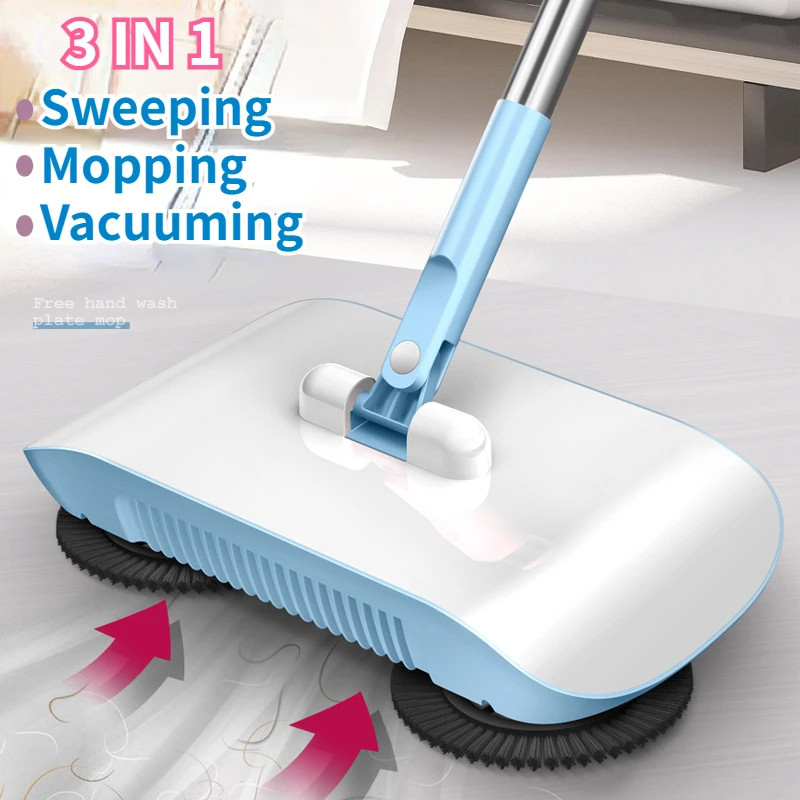 Multifunctional Broom And Mop For Easy Cleaning Suitable For All Hard Floors Magic Broom Home Cleaning Tools Sweeper