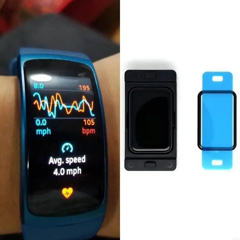 Phim rõ ràng dễ dàng để làm sạch dây đeo cổ tay Bubble Frees Install cho FIT3