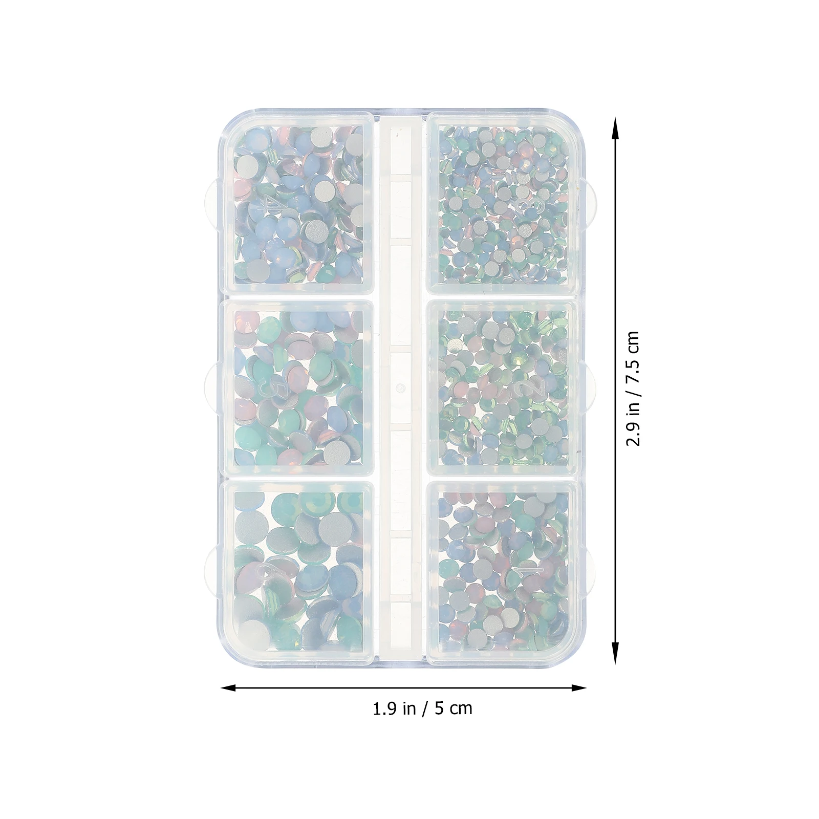 

Rhinestone Nail Patches Women Charms Jewels for Nails Manicure Accessories Diy Decors Cell Phone