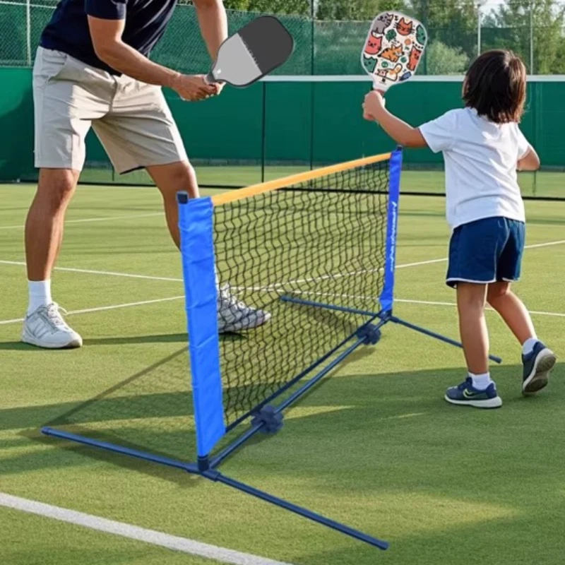 

Складная сетка для пиклбола, уличная тренировочная сетка для пиклбола, сетка для отработки навыков для детей, мини-сетки для пиклбола, портативный спортивный аксессуар