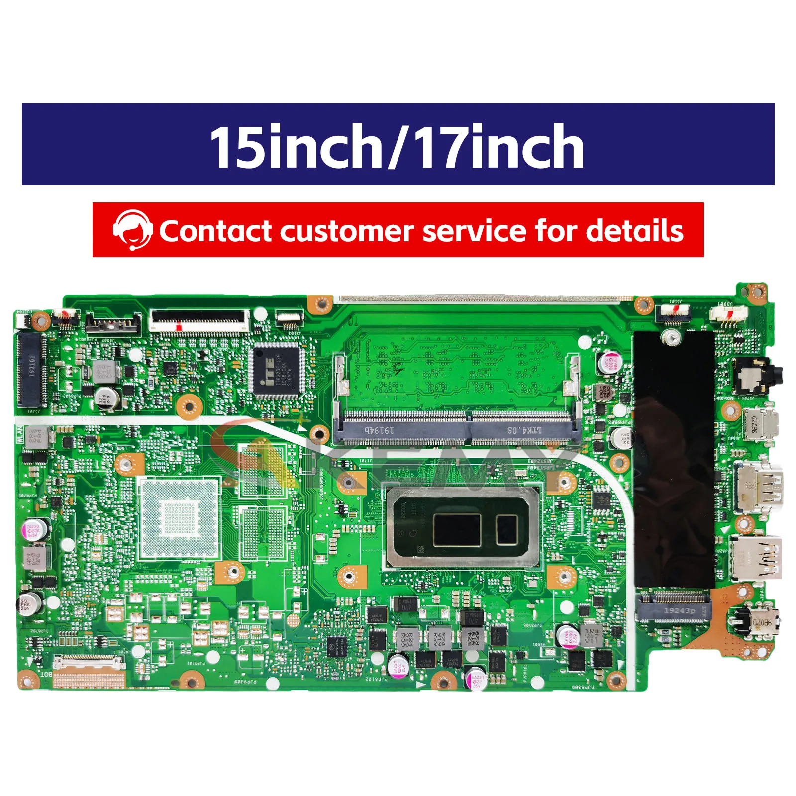 X512FA Mainboard For ASUS F512FA K512FA V512FA S512FA A512FA A712FA S712FA X712FA X712FA X712FAC V5000F Laptop Motherboard