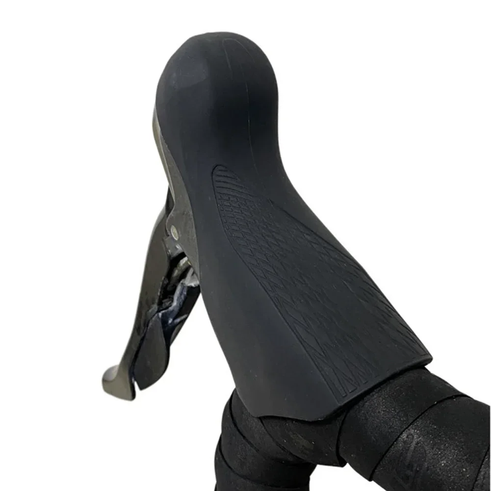 Bicycle Shift Brake Levers Covers Components For ST-6700 10Speed About 55g For Ultegra 105 Outdoor Part Silica Gel Practical