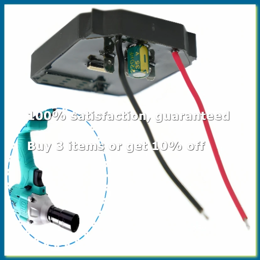 For 2106/161/169 Drive Control Board+Switch 18V 21V Brushless Electric Wrench Motherboard Speed Switch(A)-DTA9