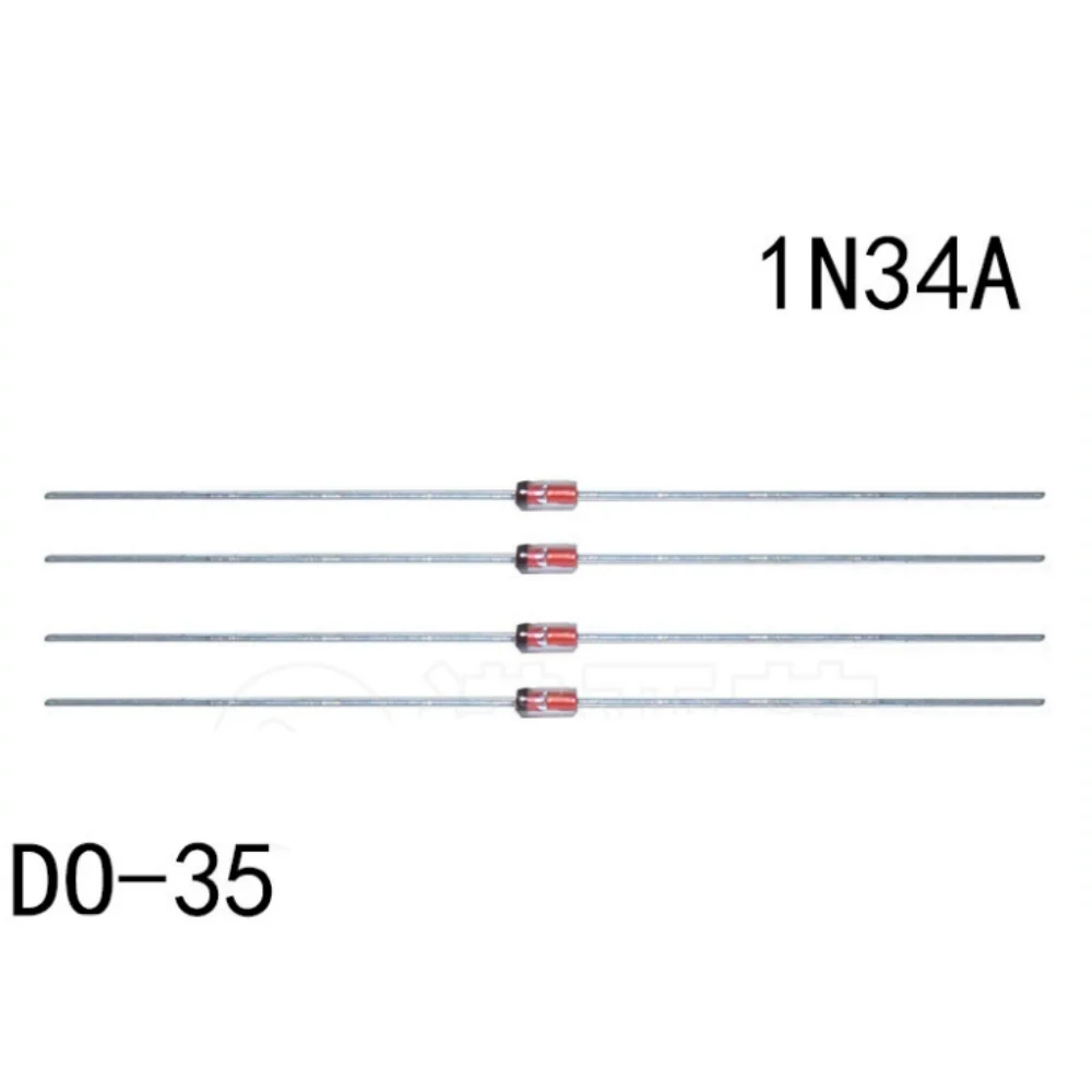 

20pcs/lot/lot 1n34 1n34a In34a Do-35 Detection Diode Glass Tube