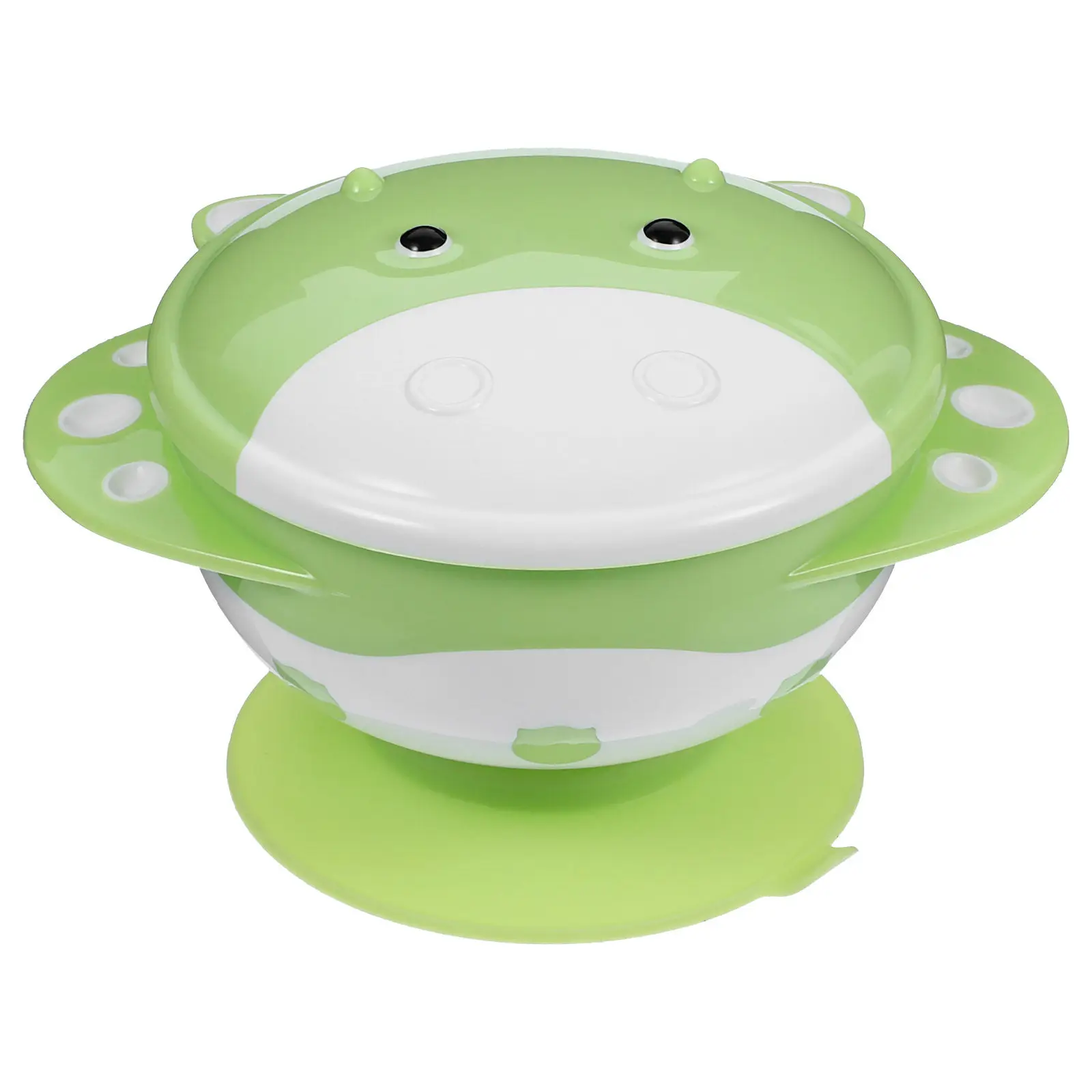 

Baby Suction Bowl Toddler Bowls Animal Design Suction Base Leak Proof Feeding Bowl for Mealtime Travel Snacks Kids