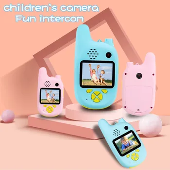 Brinquedo da câmera digital para miúdos, gravador vídeo, Natal, presentes do aniversário, meninas, meninos, idade 3-8 ano