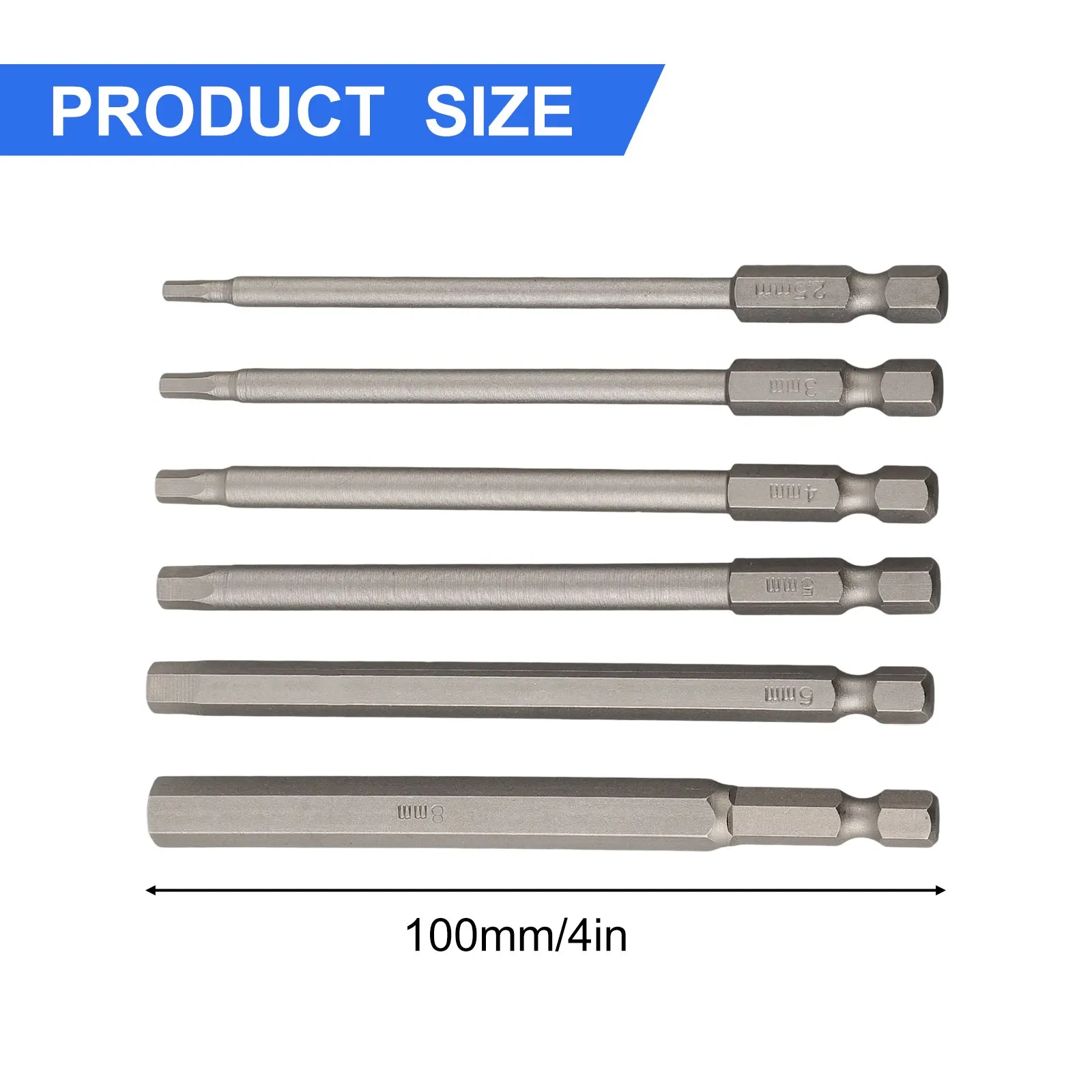 

Bit Screwdriver Screwdriver Bit Accessories Popular With 1/4\\\\\\\" Hex Shank Kit Magnetic Set Tool 6 PCS 6pcs/set