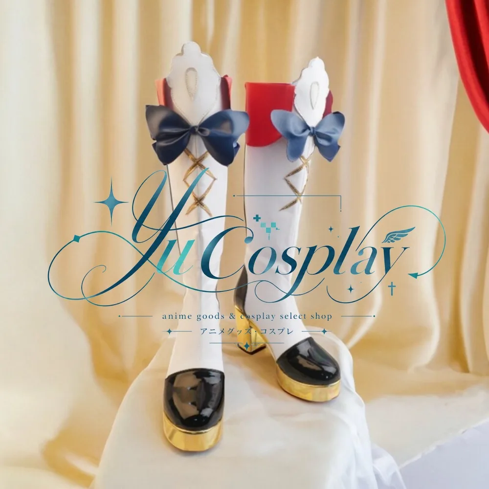 Animation Aikatsu Ichigo Hoshimiya Yume Nijino Cosplay School Shoes Custom Idol Boots Convention Performance